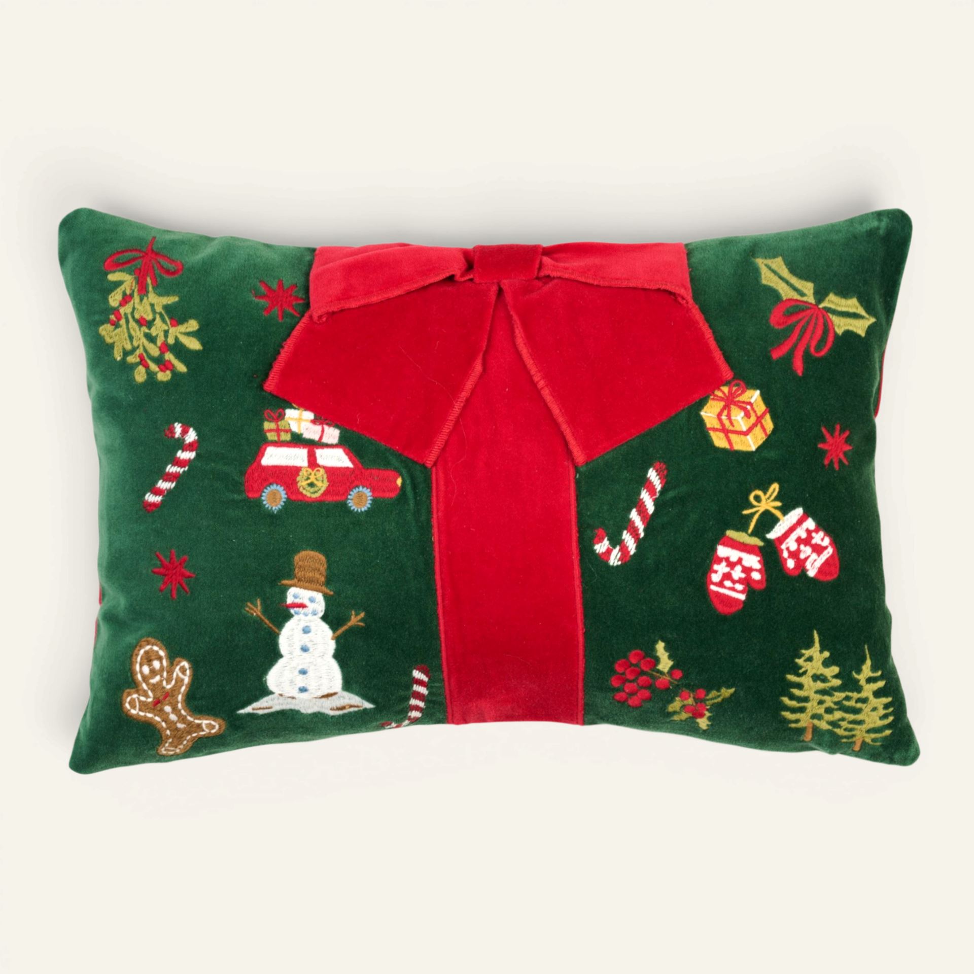 Koristetyynynpäällinen moniväri/vihreä - 30x46 cm moniväri/vihreä - 1