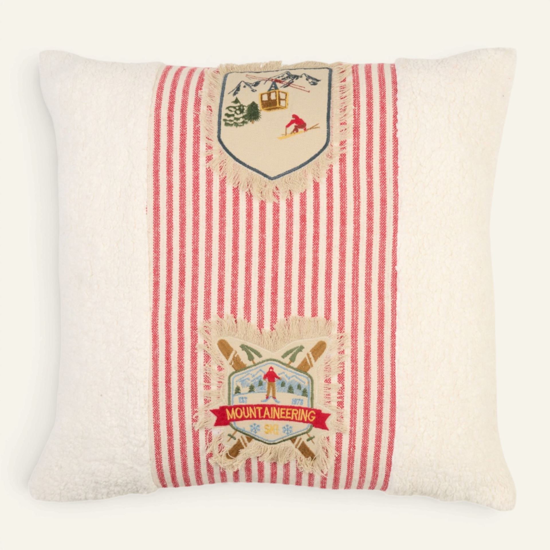 Koristetyynynpäällinen moniväri/punainen - 45x45 cm moniväri/punainen - 1