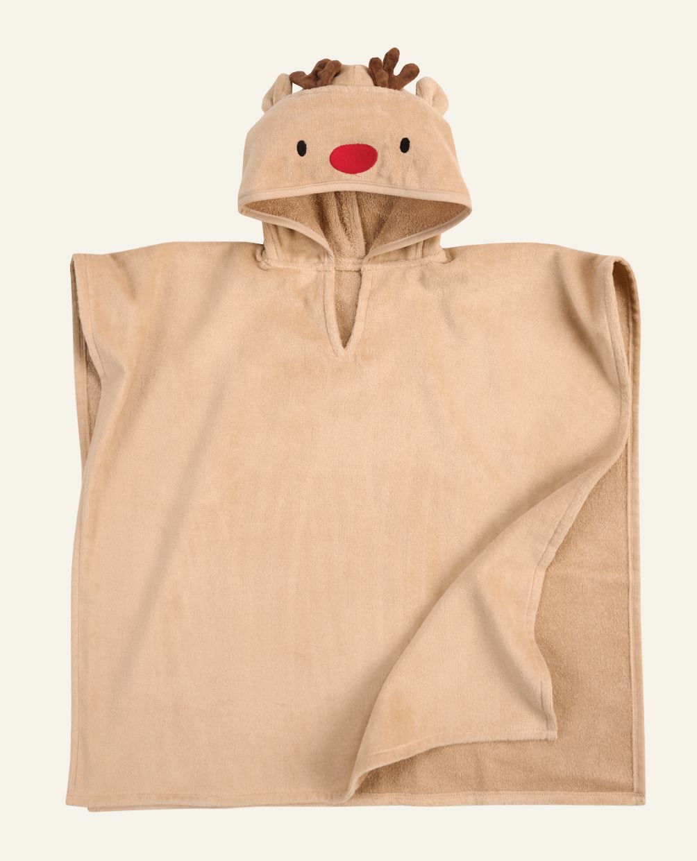 Poncho ruskea - 60x120cm ruskea - 1