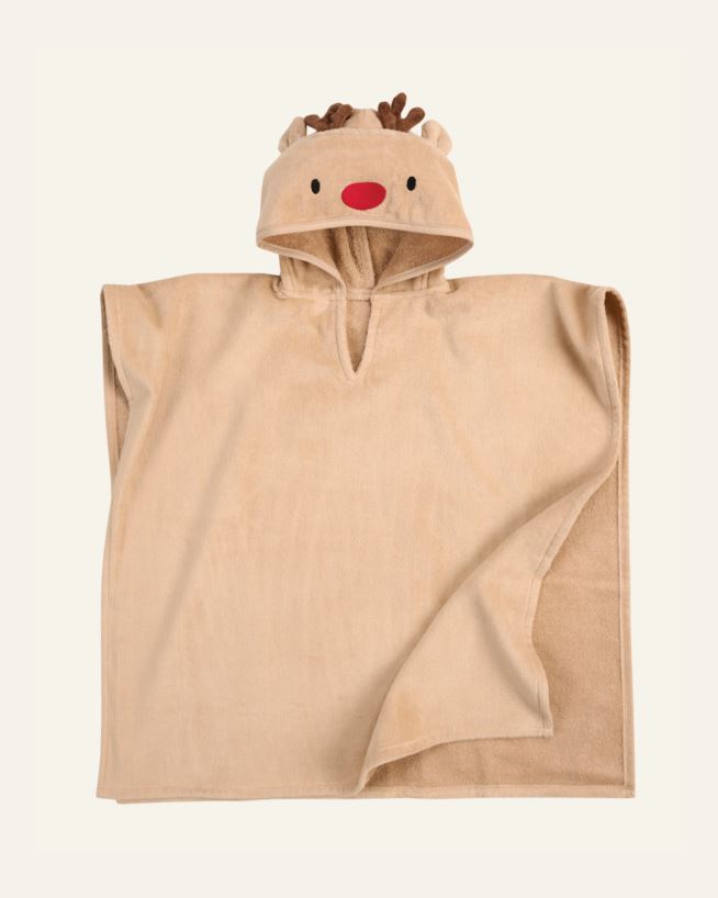 Poncho ruskea - 60x120cm ruskea - 1