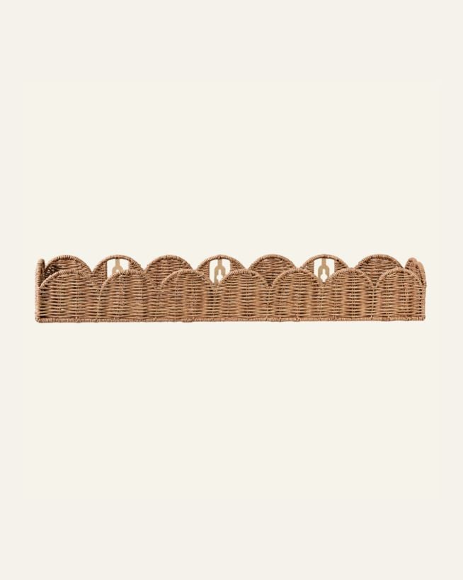 Hylly vaaleanruskea - 60x12x8 cm vaaleanruskea - 1