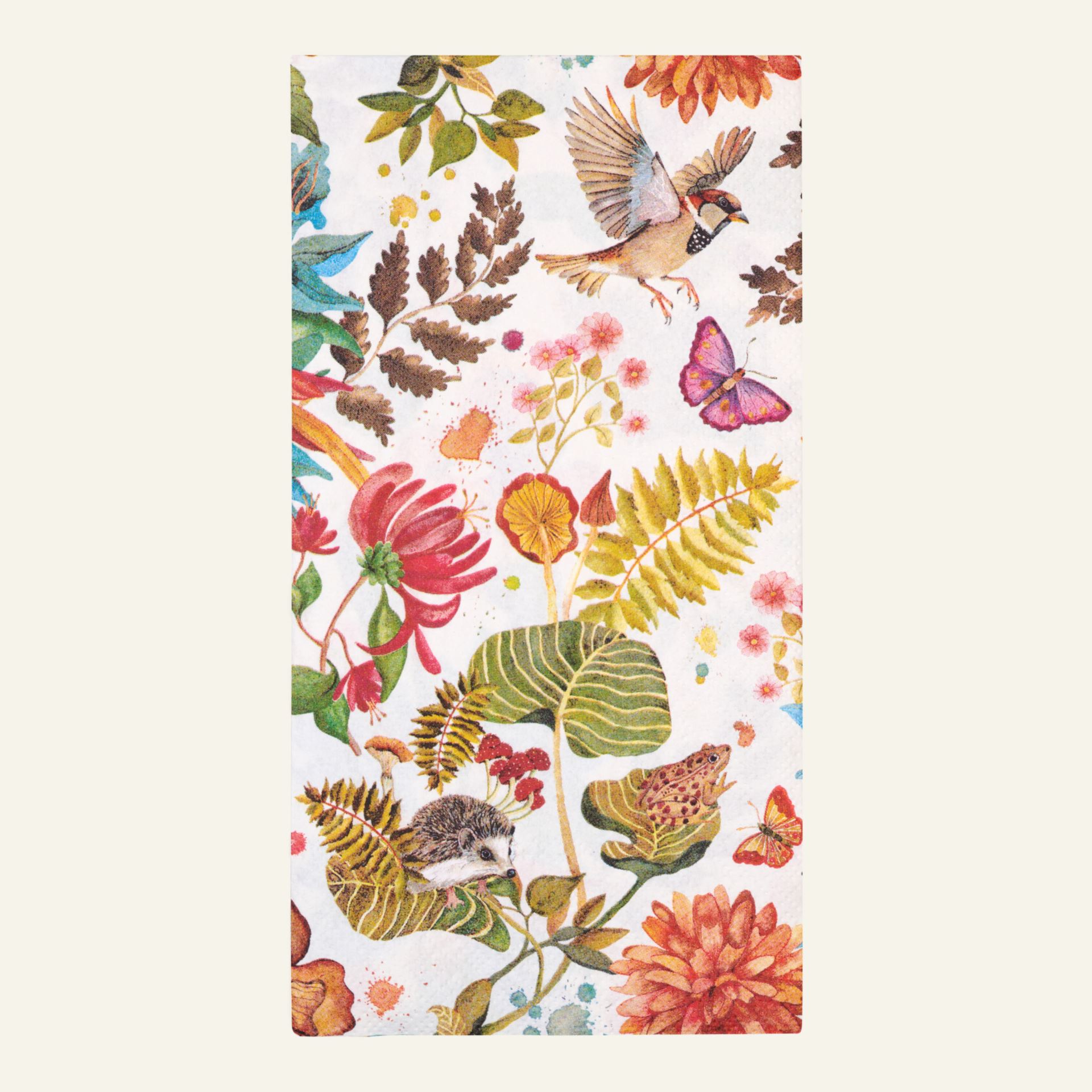 Ruokapaperiservetti moniväri/beige - 33x42 cm moniväri/beige - 1