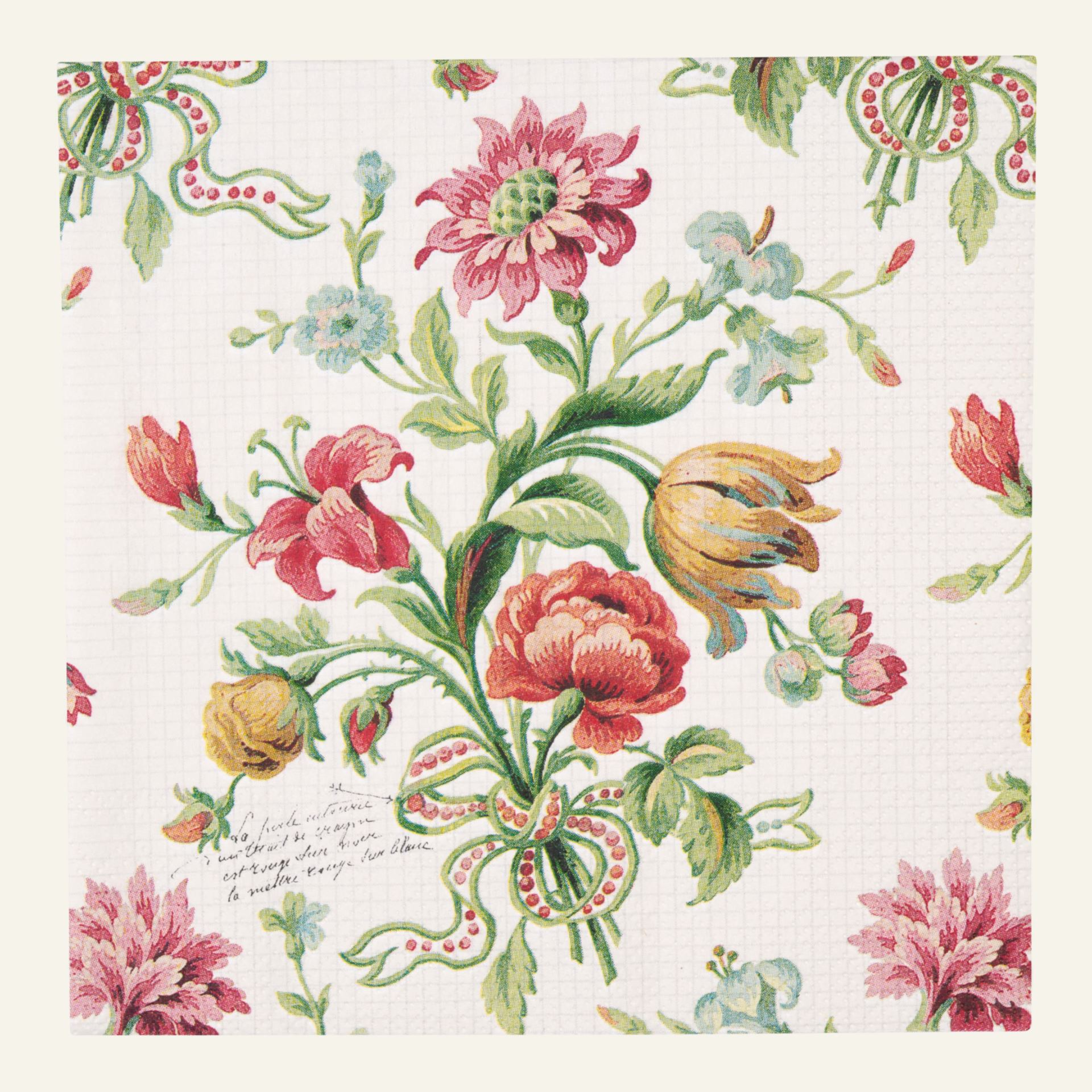 Paperiservetit moniväri/beige - 33x33 cm moniväri/beige - 1