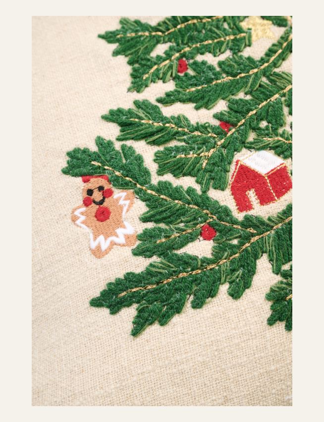 Koristetyynynpäällinen moniväri/vihreä - 2
