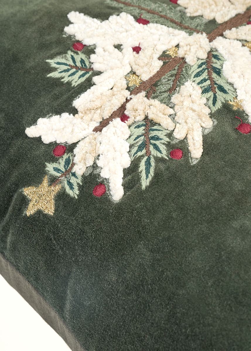 Koristetyynynpäällinen moniväri/vihreä - 3