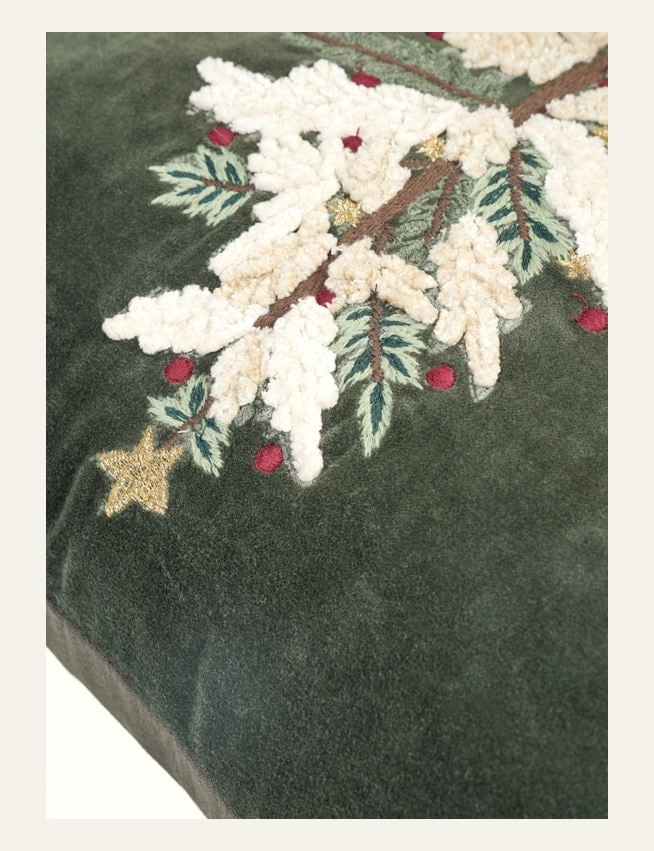 Koristetyynynpäällinen moniväri/vihreä - 3