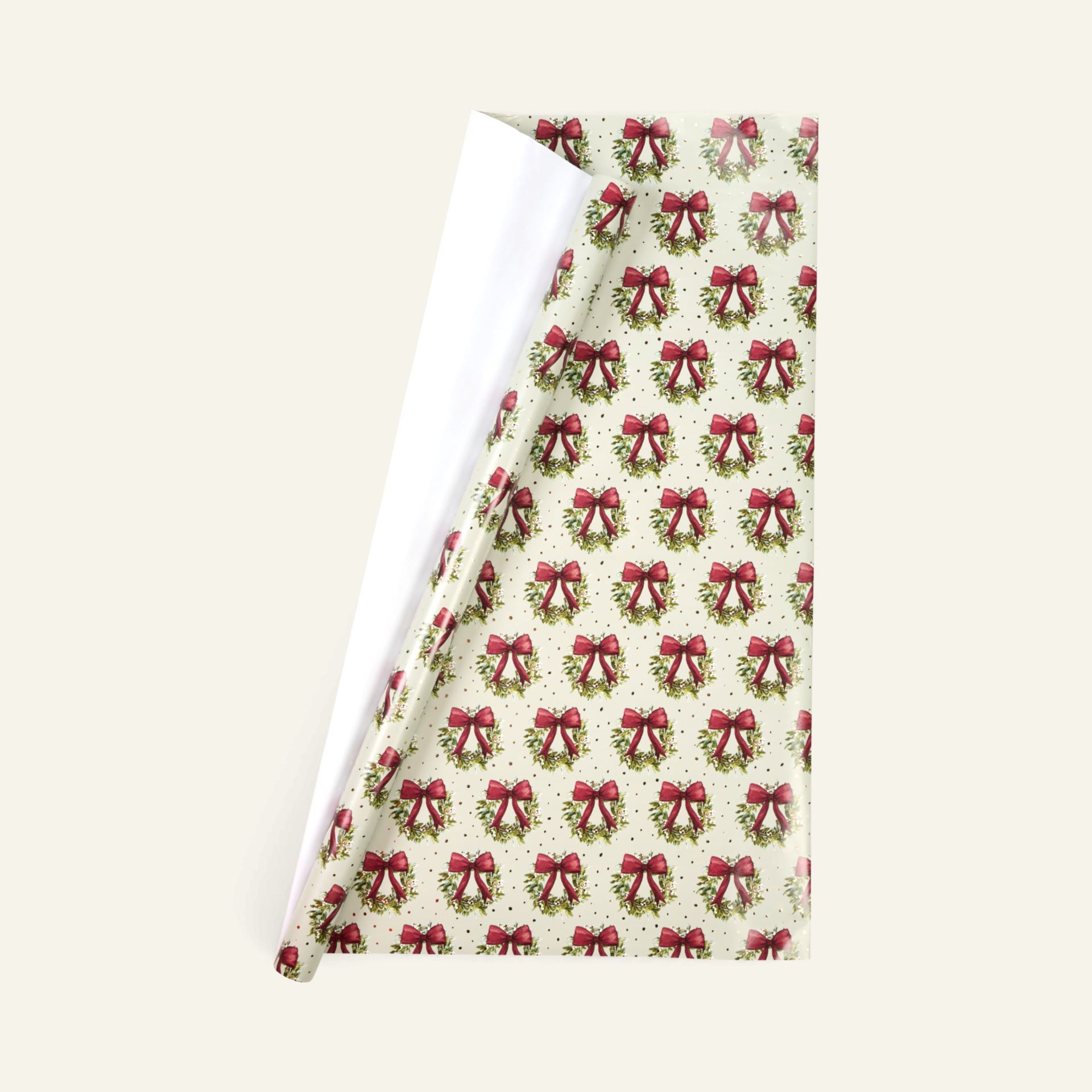 Lahjapaperi moniväri/vihreä - 70cm x 3m moniväri/vihreä - 1