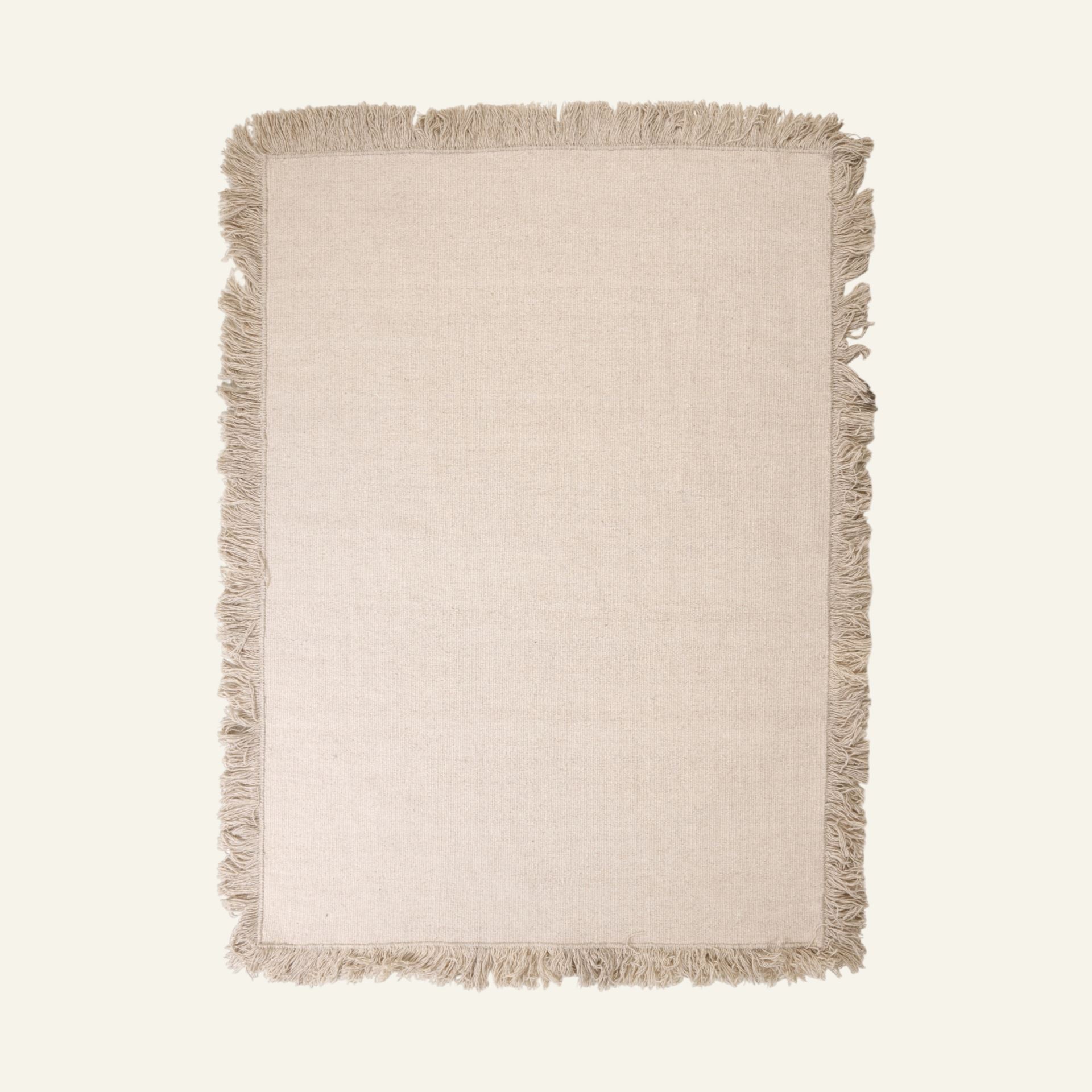 Villamatto vaalean beige - 240x300 cm vaalean beige - 1