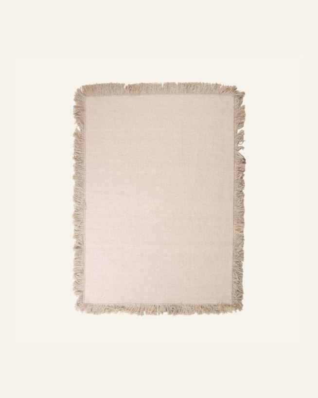 Villamatto vaalean beige - 240x300 cm vaalean beige - 1