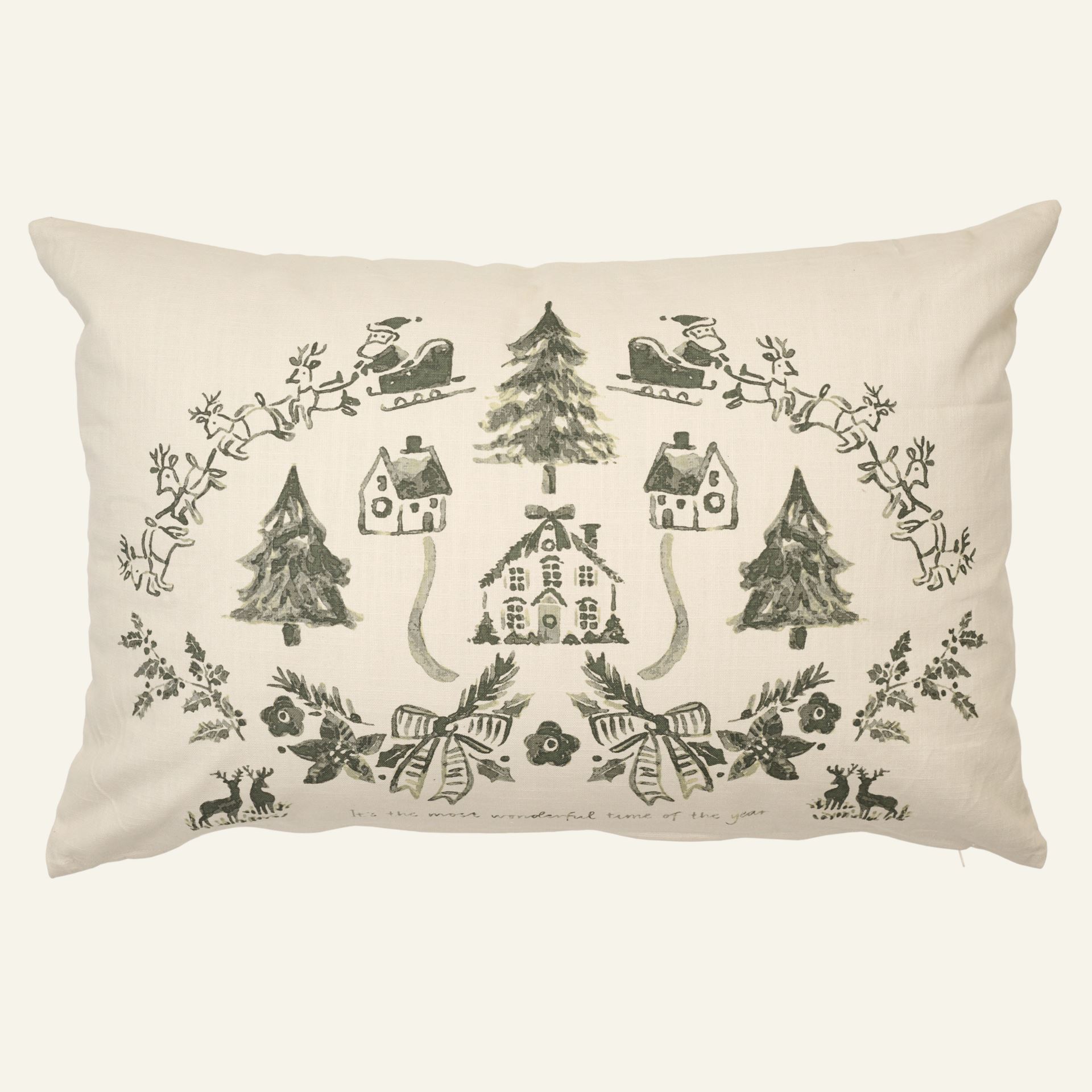 Koristetyyny vihreä - 40x60 cm vihreä - 1