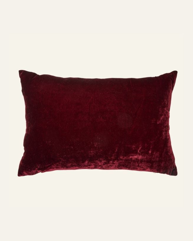 Koristetyynynpäällinen tummanpunainen - 40x60 cm tummanpunainen - 1