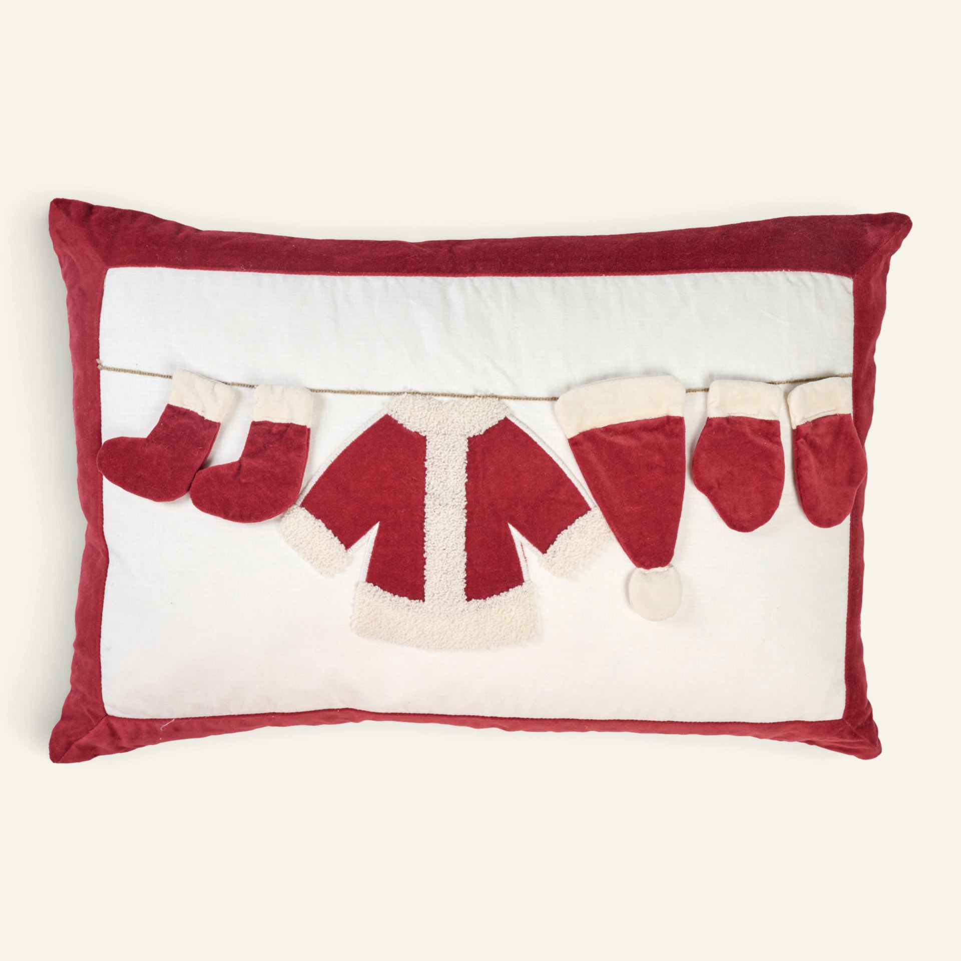 Koristetyynynpäällinen punainen - 40x60 cm punainen - 1