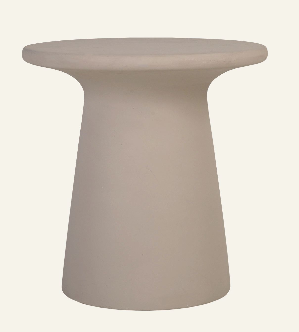 Sivupöytä beige - ø40x40,5 cm beige - 1