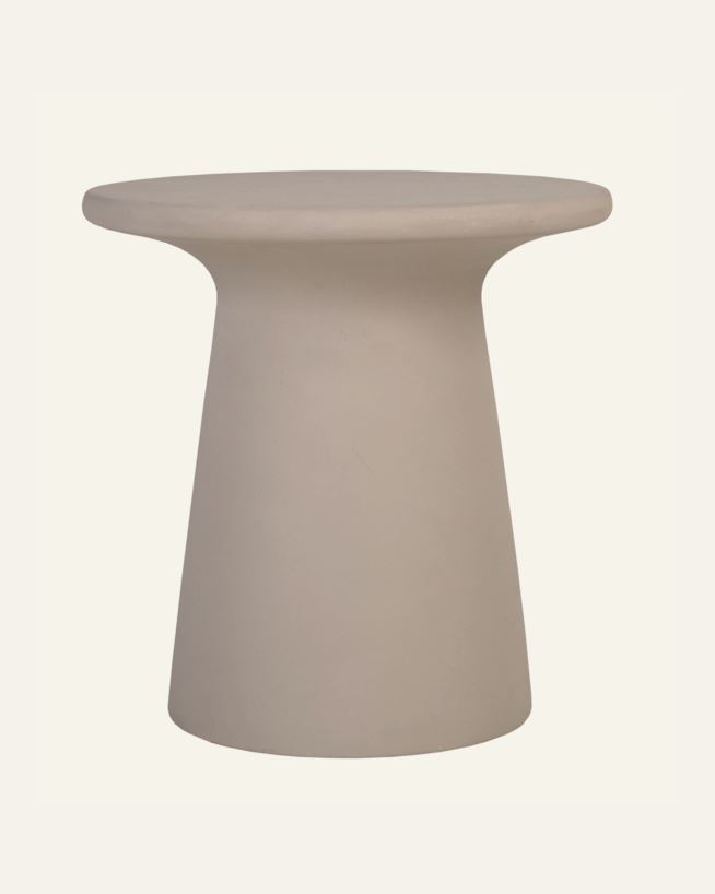 Sivupöytä beige - ø40x40,5 cm beige - 1