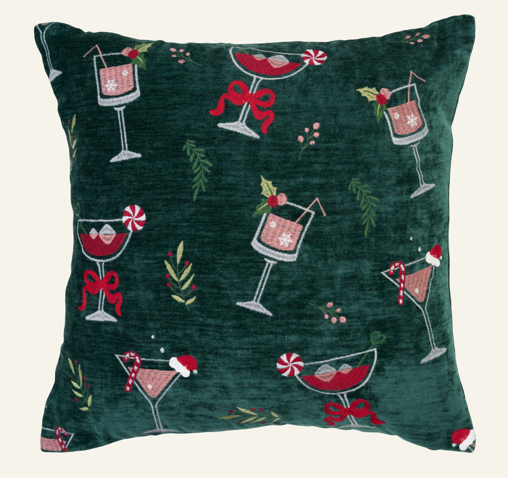 Koristetyynynpäällinen moniväri/vihreä - 45x45 cm moniväri/vihreä - 1