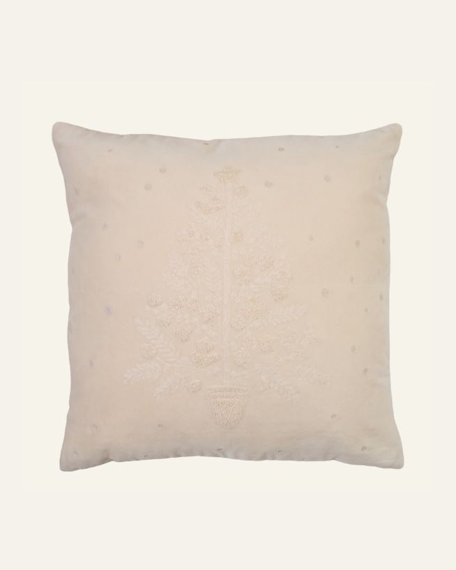 Koristetyynynpäällinen luonnonvalkoinen - 50x50 cm luonnonvalkoinen - 1