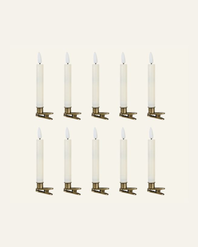 Led-joulukuusen valot valkoinen - 1,5x1,5x13 cm valkoinen - 1