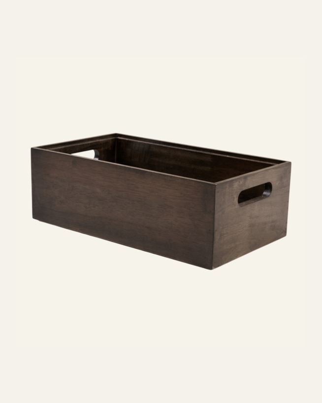 Pinottava säilytyslaatikko ruskea - 35x20x12 cm ruskea - 1