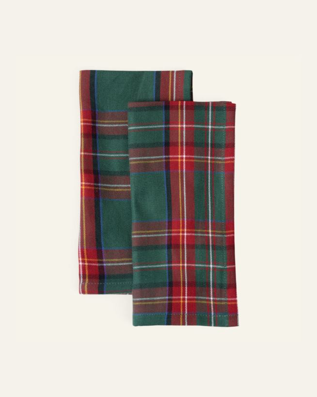 2 kpl kangaslautasliina vihreä - 45x45 cm vihreä - 1
