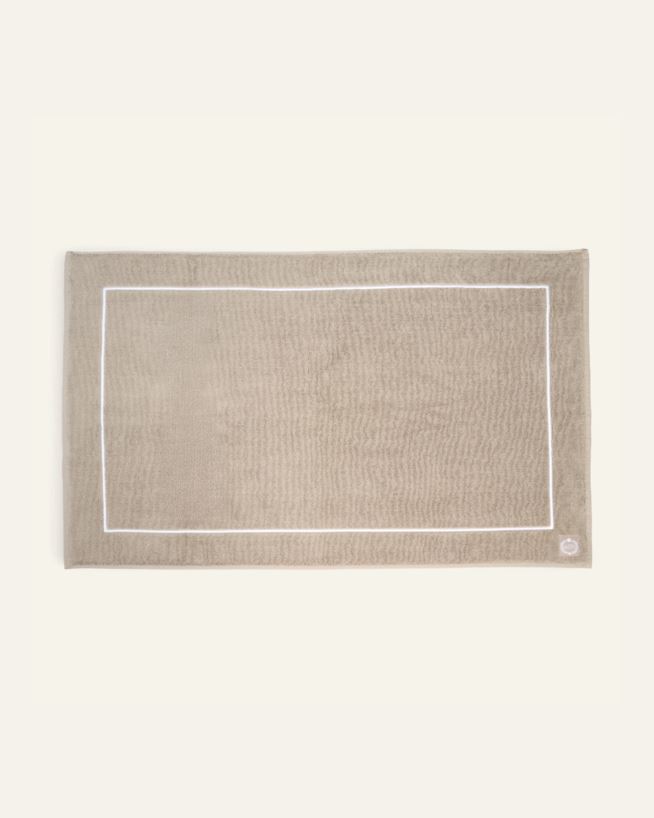Kylpyhuoneenmatto beige - 60x100 cm beige - 1