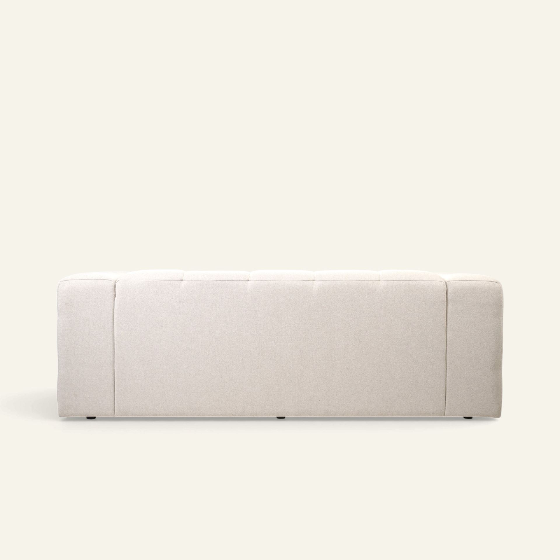 3-istuttava sohva vaalean beige - 4