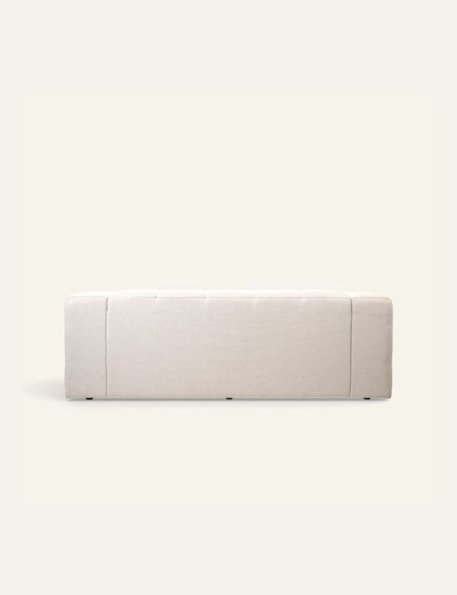 3-istuttava sohva vaalean beige - 4