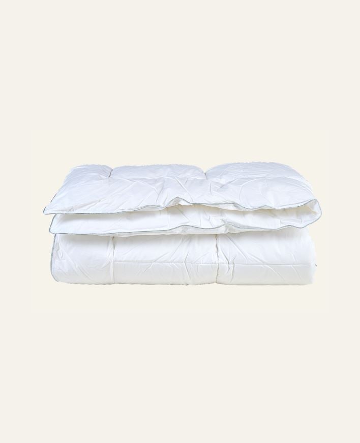 Keskilämmin kuitupeitto valkoinen - 230x220 cm valkoinen - 1