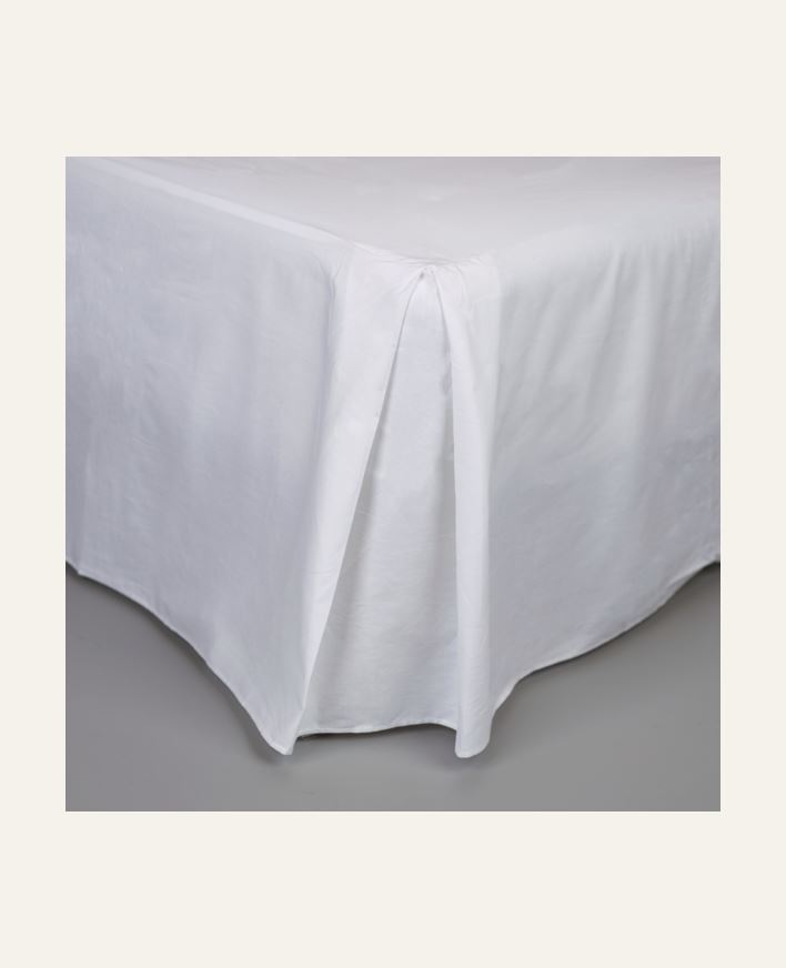 Helmalakana valkoinen - 160x200 cm valkoinen - 1