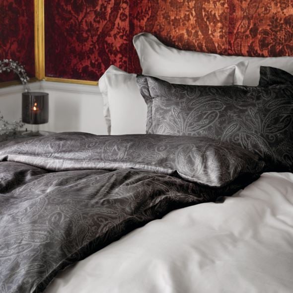 Pussilakanasetti egyptinpuuvillaa harmaa - 4