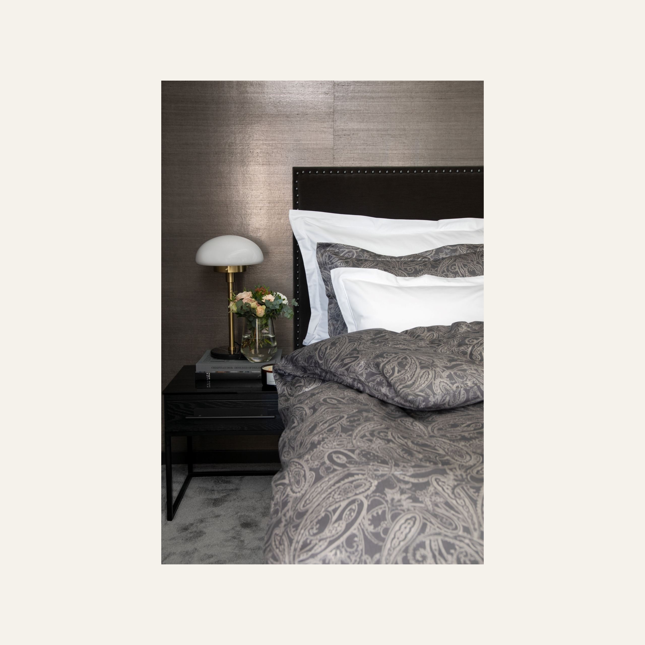 Pussilakanasetti egyptinpuuvillaa harmaa - 2