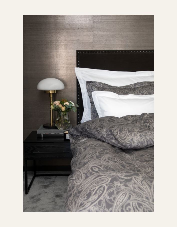 Pussilakanasetti egyptinpuuvillaa harmaa - 2