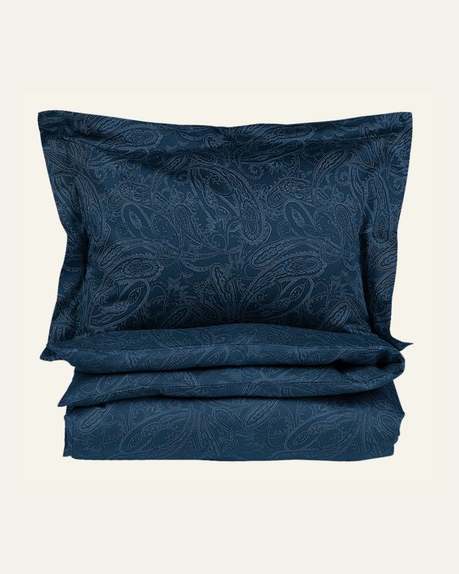 Pussilakanasetti egyptinpuuvillaa sumuinen sininen - 230x220 cm sumuinen sininen - 1