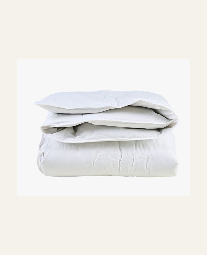 Keskilämmin untuvapeitto valkoinen - 150x210 cm valkoinen - 1