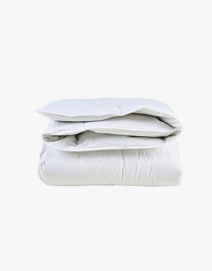 Keskilämmin untuvapeitto valkoinen - 150x210 cm valkoinen - 1