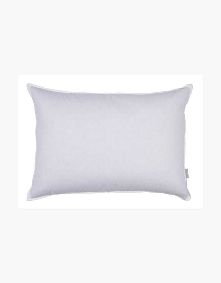 Keskikorkea untuvatyyny valkoinen - 50x60 cm valkoinen - 1