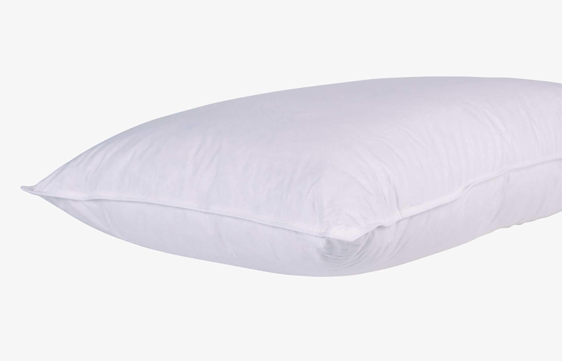 Keskikorkea untuvatyyny valkoinen - 2