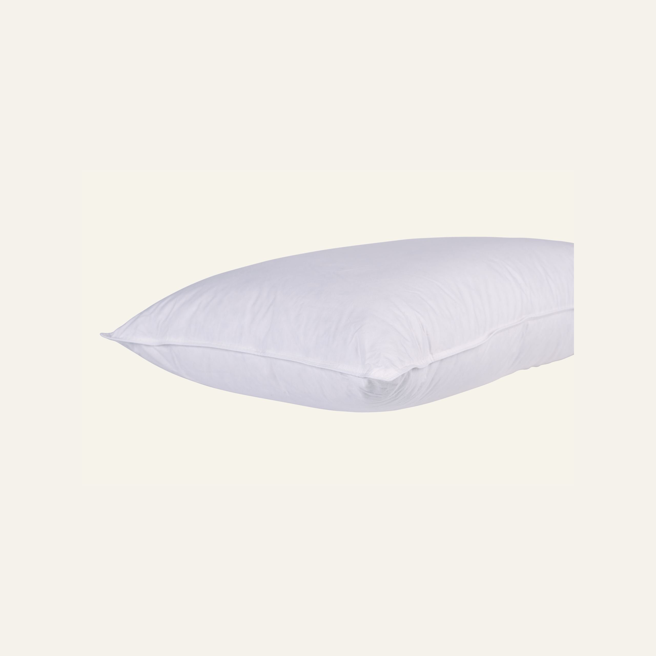 Keskikorkea untuvatyyny valkoinen - 2