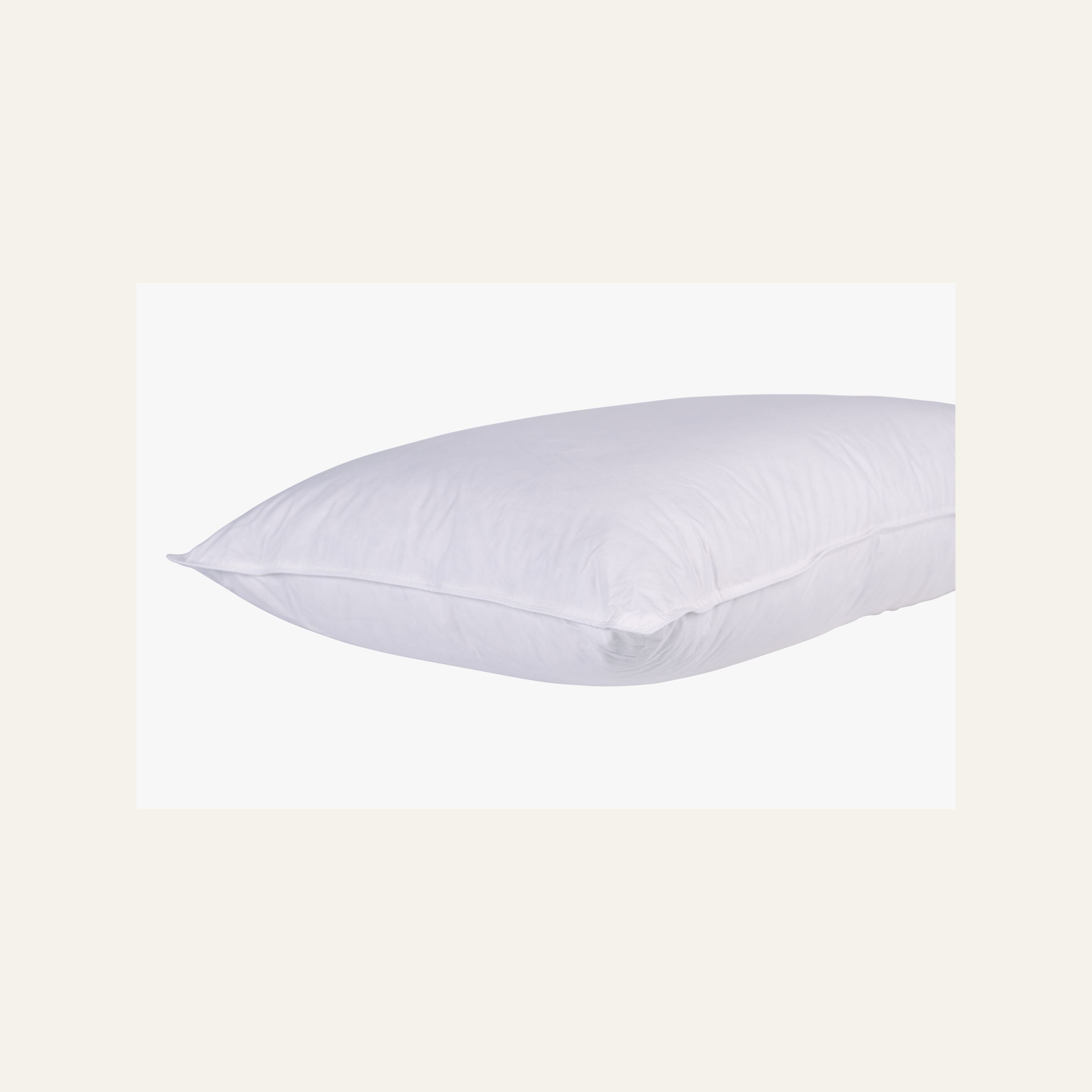 Keskikorkea untuvatyyny valkoinen - 2