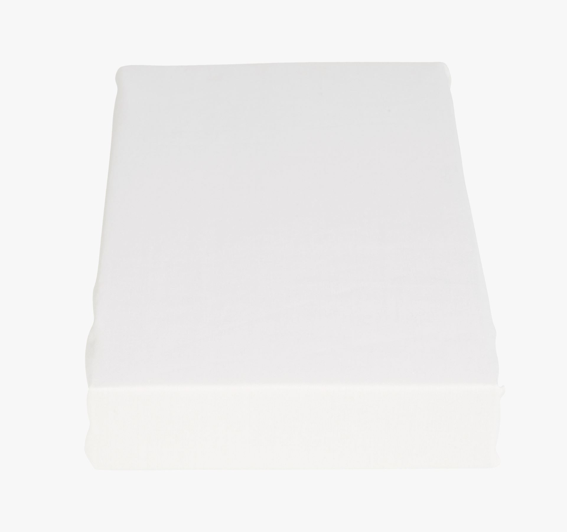 Muotoonommeltu aluslakana valkoinen - 3