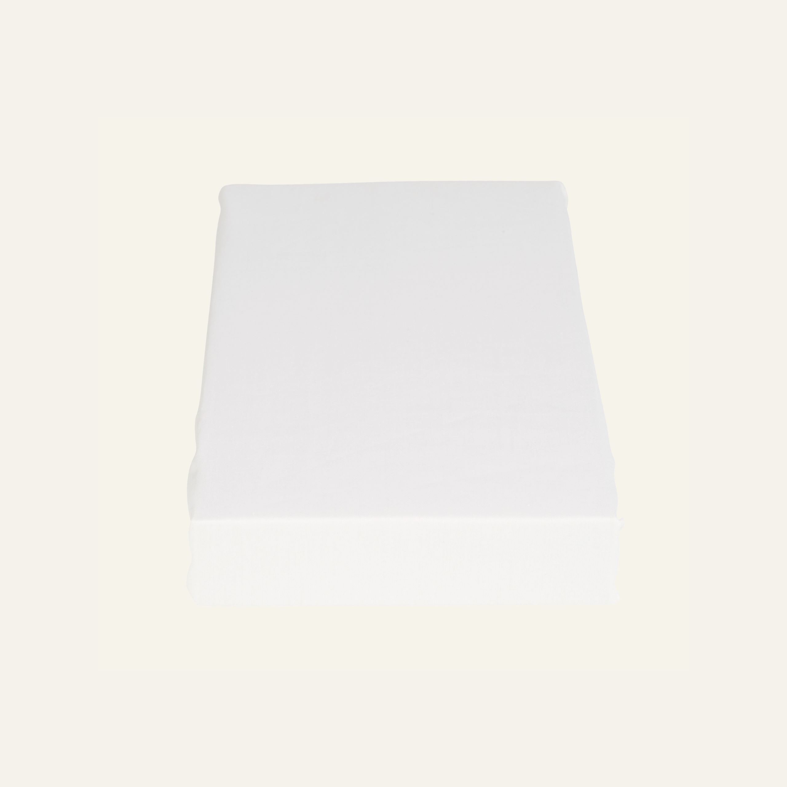 Muotoonommeltu aluslakana valkoinen - 3