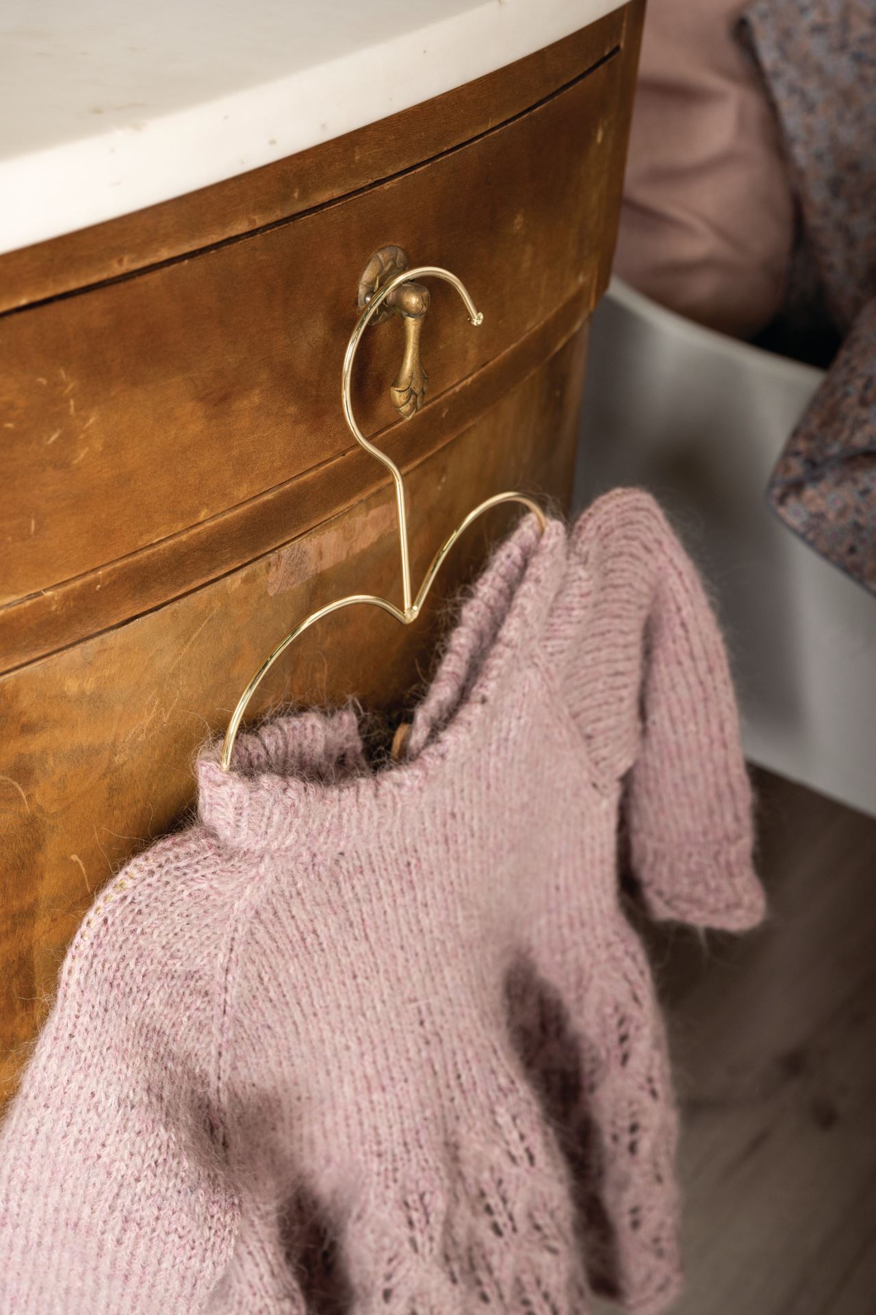 Vaateripustin, 3 kpl           kulta - 3