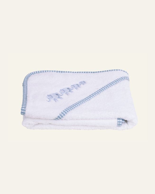 Huppupyyhe vaaleansininen - 80x80 cm vaaleansininen - 1