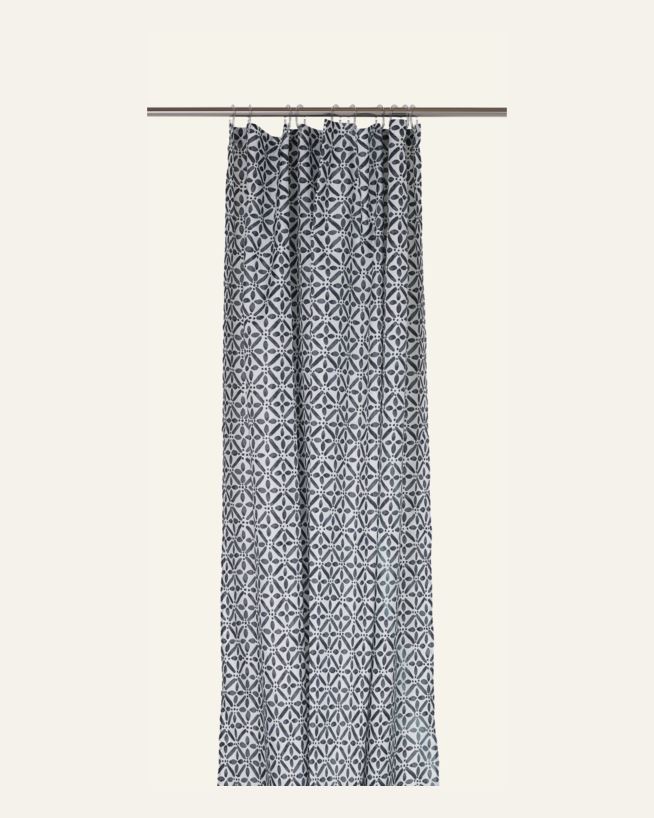 Suihkuverho harmaa - 180x200 cm harmaa - 1
