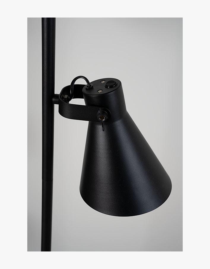 Lattiavalaisin musta - ø16x154 cm musta - 1