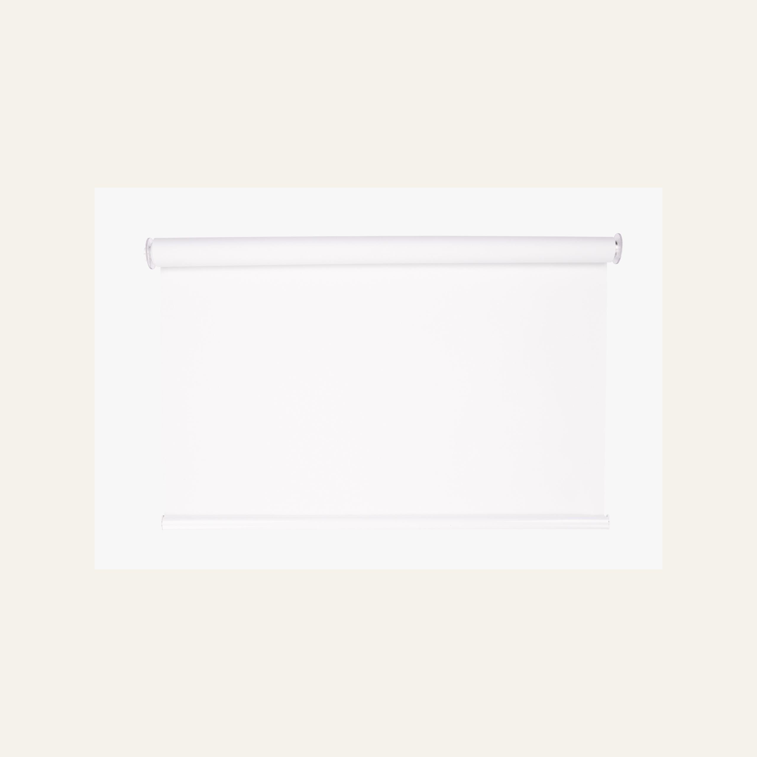 Pimentävä rullaverho, nyöritön valkoinen - 2
