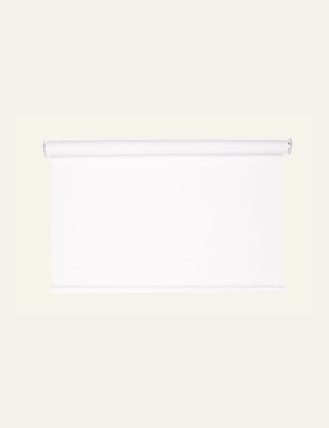 Pimentävä rullaverho, nyöritön valkoinen - 3