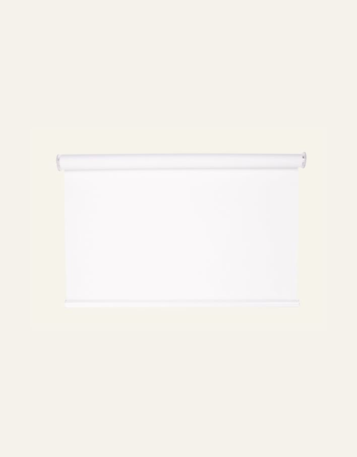 Pimentävä rullaverho, nyöritön valkoinen - 3