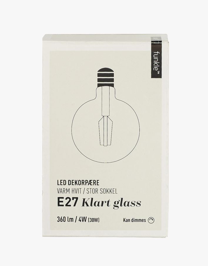 Klar dekor E27 4W lamppu moniväri  - E27 moniväri - 1