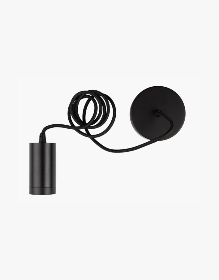 valaisinripustusjohto musta - 150 cm musta - 1