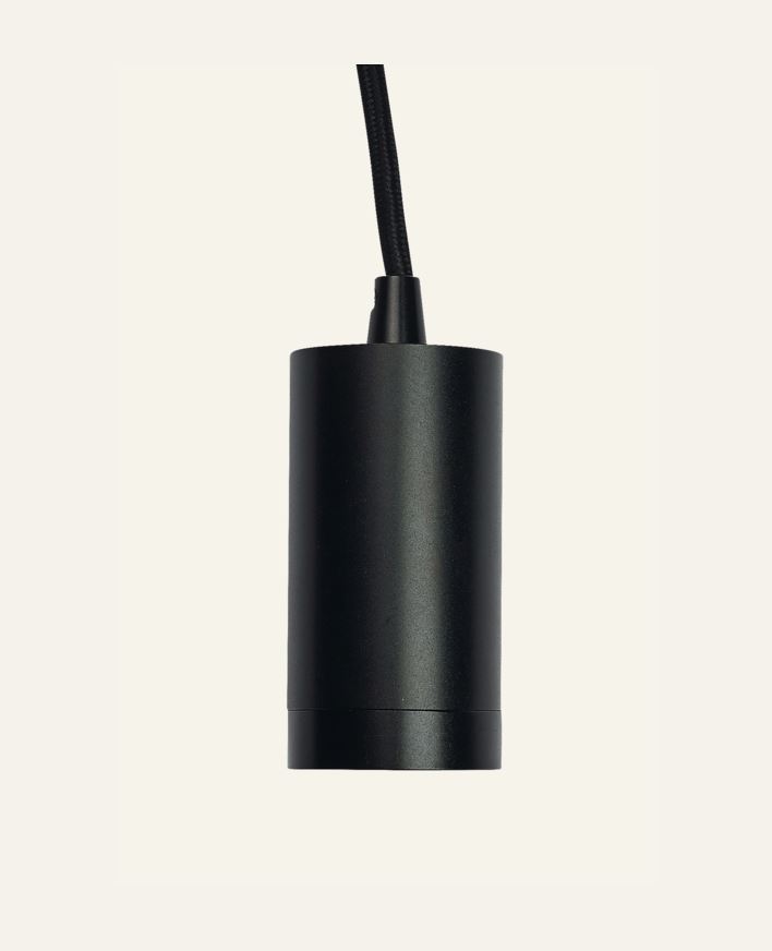 Valaisinjohto musta - 300 cm musta - 1